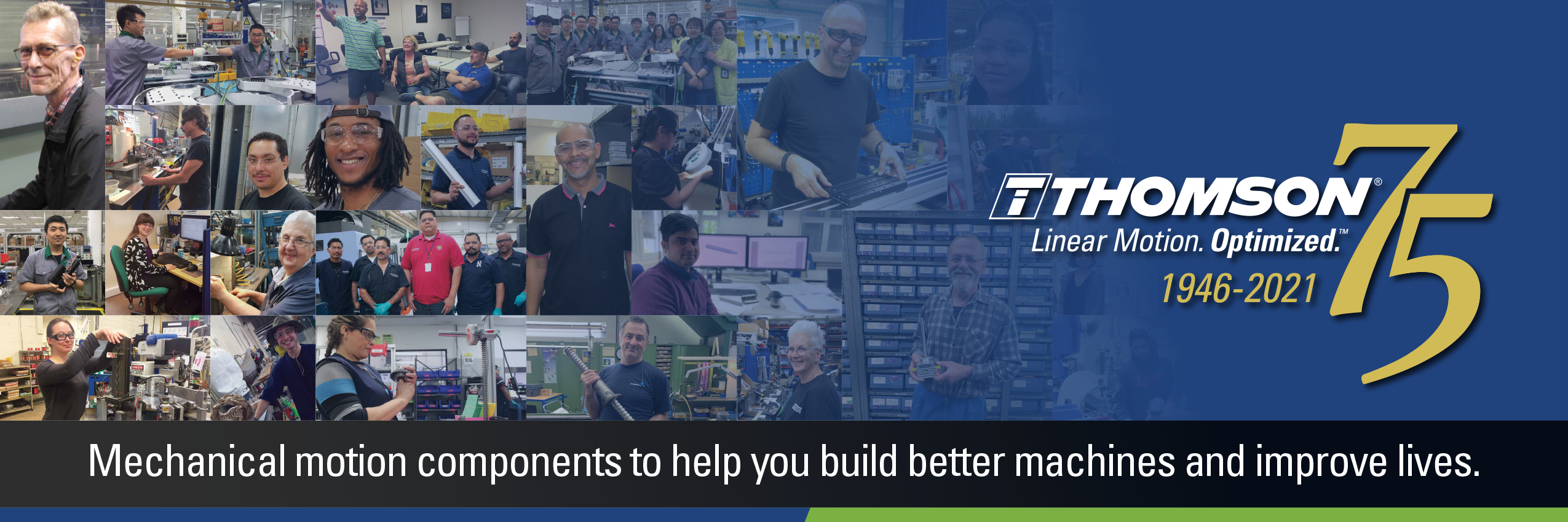 Thomson Industries Celebrates 75 years of Innovation and Motion Control Leadership